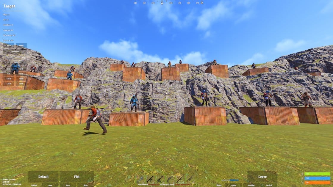 Rust gameplay without MadChad cheats